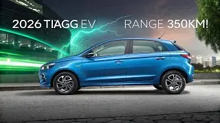 🚗⚡ 2026 Tata Tiago EV | Affordable Electric Car with 350km Range! 🔋