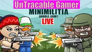 #MINI MILITIA LIVE || Mini Militia live stream India || untracable gamer || Hindi || Subscribe now