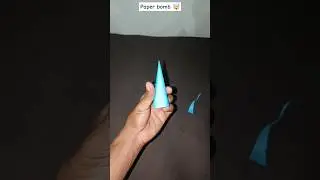 How to make paper bomb at home🥰#diy #inventions #shorts