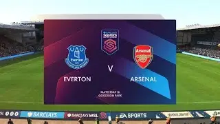 FIFA 23: Everton Vs Arsenal in the Barclays WSL
