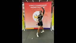 MiKaDo Karviná, sólo seniorky starší baton 2025 - Laura Kasperlíková