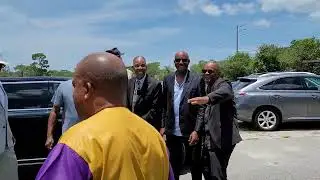 THOMAS PITTMAN & THE CAU & OMEGA BROTHERS AT PITTMAN's MOM HOMEGOING