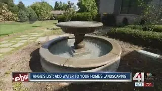 Angie's List: Add water to your home's landscaping