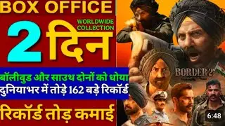 Border 2 Movie Review & Box Office Collection,Sunny Deol, Varun Dhawan,Border2 Box Office Collection