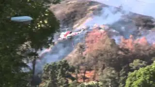 Monrovia Fire April 20 RAW FOOTAGE second shoot A