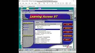 Viagrafix: Teach Yourself Access 97  Introduction - Chapter 3, Section 1