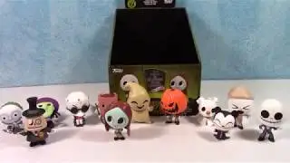 Funko Mystery Minis Nightmare Before Christmas 25 Years Full Case Unboxing