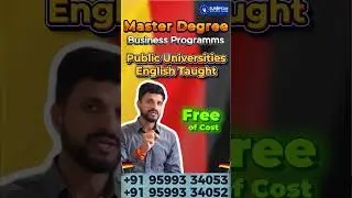 🎓Free Master&rsquo;s in Germany for Business Students | English-Taught Public Universities | Without IELTS