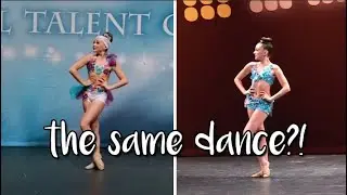 dances with really similar choreo! | dance moms