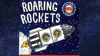 Roaring Rockets by Tony Mitton and Ant Parker #spacestory #rocket #kidsbooksreadaloud  #picturebook