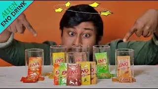 SUPER ALIEN ENO DRINK | Never Mix All Flavours of ENO together - Shocking Results