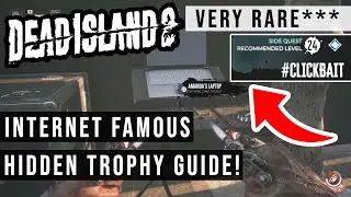 Internet Famous Hidden Trophy / Secret Achievement Dead Island 2