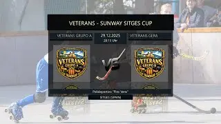🏑 ROLLHOCKEY | SUNWAY SITGES HOCKEY CUP | VETERANS | 🔴 REST OF THE WORLD 🆚 🔴 RSC GERA