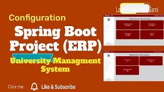 Spring Boot Projects 🔥 | University Management System | spring boot projects in github