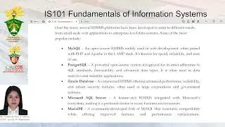 Topic 7. Introduction to Database Systems