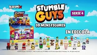 STUMBLE GUYS 3d mini figures SERIE 4