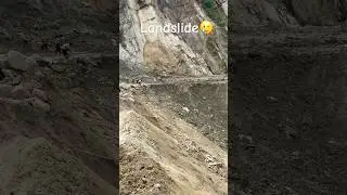 Champawat landslide#champawat #uttarakhand #landslide#nature #monsoon #weather #traffic#shorts