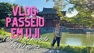 VLOG: PASSEIO NA CIDADE DE UJI! - Mimuroto Garden e Temple, Byodoin (Templo da moeda de 10 ienes)