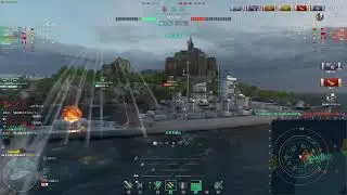 【wows】Prinz Adalbert: 155k dmg in ranked battle - World of Warships gameplay part 39