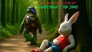 Run, Rabbit, Run! Go, Turtle, Go! 🎉 | Kids Action Song Inspired by Rabbit & Turtle