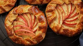 Perfect Apple Galette with Peanut Butter