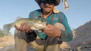 Bass Fishing - Bank style - Hittin the Gates - Yuma, Arizona