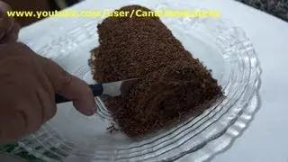 Rocambole de chocolate(rocambole de brigadeiro)..Fácil e bem explicado...