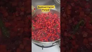 Beetroot Carrot Poriyal ఒక్కసారి తిన్నారంటే అస్సలు వదిలి పెట్టరు #healthy #shorts #food #vegetarian