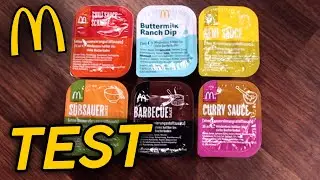 McDonalds - Ich teste jede So&szlig;e von Mecces