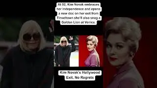 Kim Novak&rsquo;s Hollywood Exit, No Regrets #kimnovak #hollywood #hollywoodnews #latestnews #shortnews