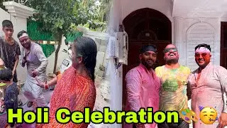 Di’s first Holi🎨❤️