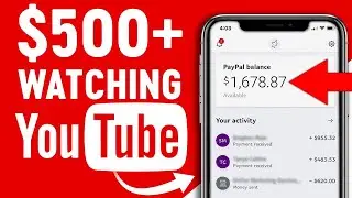 Get Paid $500 Per Day To Watch YouTube Videos