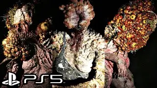 THE LAST OF US 2 REMASTERED PS5 All Bosses / Boss Fights + Ending (4K 60FPS)