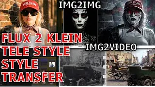 ComfyUI Tutorial : Style Transfer With Flux 2 Klein & TeleStyle Nodes #comfyui #flux2klein