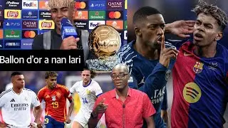 Fred sou Yamal ki di ballon d’or a ap deside jedi, Li kwè Yamal ka pran ballon dò an toujou…