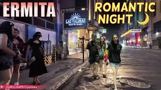 Ermita After Dark 2026 🌙 Romantic Walk Near LA Cafe | Is Malate Changing?