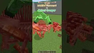 Ancient Remnant (Cataclysm) vs Mutant Creeper | Minecraft Mob Battle #Shorts