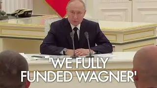Putin reveals state financing of $1billion USD in a year for Wagner forces after aborted 'mutiny'