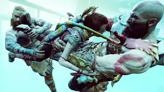 God of War 4 - Journey to Helheim (Giant Bird, the vision of Zeus)