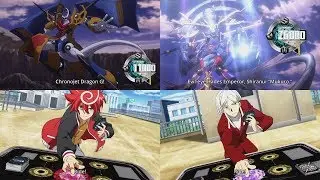 Chronojet Dragon G vs Evil-eye Hades Emperor, Shiranui 