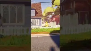 GOLDEN FREDDY ME PERSEGUIU NO HELLO NEIGHBOR #shorts