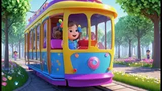 El Tranvía Tímido Está Esperando para Partir | Rimas Infantiles y Canciones para Niños