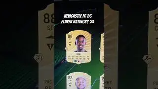 EA FC 26 Newcastle United Player Ratings Prediction!