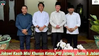 Jokowi Mendadak Panggil Ketua PSI Jateng, Jatim & Jabar Kasih Arahan, Pemilih Banyak Digajahkan