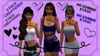 Female Appearance Ideas💜No Zombie Eyes  