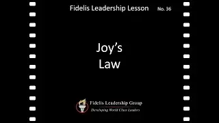 Lesson 36: Joy's Law