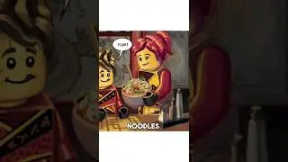 Какая любимая еда у каждого ниндзя в LEGO Ninjago?|#ninjago #ninjagokai #ninjagocole #lego #shorts