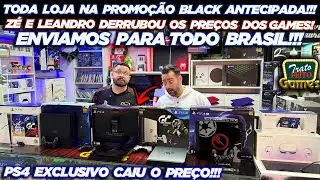 TODA LOJA NA PROMOÇÃO BLACK ANTECIPADA!!! ZÉ E LEANDRO OS PREÇOS DOS GAMES - TRATO FEITO GAMES