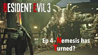 RESIDENT EVIL 3 Ep 4 - Nemesis has Turned? (Jill is sick!!)