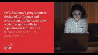 PwC's ACCA DipIFR preparation course